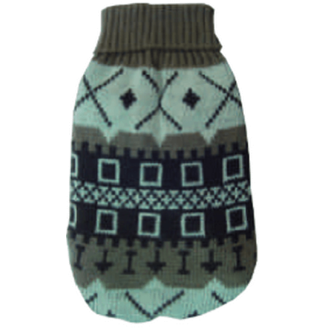 Doggy Dolly πουλόβερ πλεκτό καφέ AH7461 small Doggy Dolly πουλόβερ πλεκτό καφέ AH7461 small
