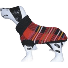 Doggy Dolly παλτουδάκι πλεκτό AH7473 κόκκινο ριγέ Νο2 Doggy Dolly παλτουδάκι πλεκτό AH7473 κόκκινο ριγέ Νο2