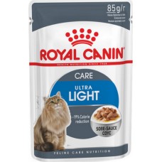 Royal Canin Feline Υγιεινή διατροφή Wet ultra light gravy για ενήλικες γάτες με τάσεις αύξησης βάρου