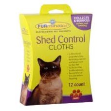 FUR CAT SHED CONTROL CLOTHS 12 ΜΑΝΤΗΛΑΚΙΑ FUR CAT SHED CONTROL CLOTHS 12 ΜΑΝΤΗΛΑΚΙΑ