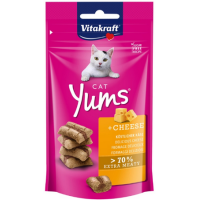 Vitakraft cat yums λιχουδιά γεμιστή τυρί 40 gr.