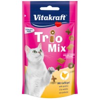 Vitakraft trio mix λιχουδιά mix κροκέτες 60gr