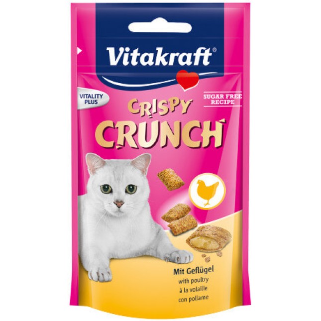 Vitakraf crun τραγανή λιχουδιά κοτόπουλο 60gr Vitakraf crun τραγανή λιχουδιά κοτόπουλο 60gr