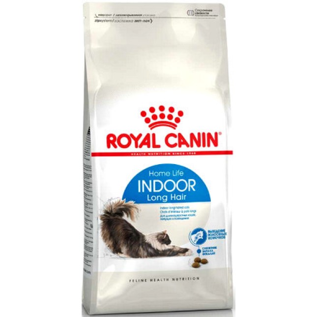 Royal Canin Feline Health Nutritionr indoor long hair πλήρης τροφή για ενήλικες μακρύτριχες γάτες Royal Canin Feline Health Nutritionr indoor long hair πλήρης τροφή για ενήλικες μακρύτριχες γάτες