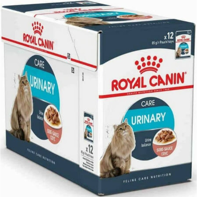 Royal Canin Feline Υγιεινή διατροφή Wet urinary gravy για ενήλικες γάτες υποστηρίζει το ουροποιητικό