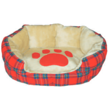 Cat-Gato Κρεβάτι scottish paw με σχέδιο πατούσα 55x50cm Cat-Gato Κρεβάτι scottish paw με σχέδιο πατούσα 55x50cm