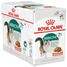 Royal Canin Πλήρης τροφή με κομμάτια σε σάλτσα για ενήλικες γάτες πάνω των 7 ετών 12x85gr Royal Canin Πλήρης τροφή με κομμάτια σε σάλτσα για ενήλικες γάτες πάνω των 7 ετών 12x85gr