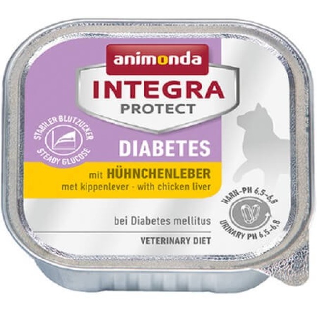 Animonda Ιntegra Protect Diabetes για γάτες με σακχαρώδη διαβήτη 100gr Animonda Ιntegra Protect Diabetes για γάτες με σακχαρώδη διαβήτη 100gr