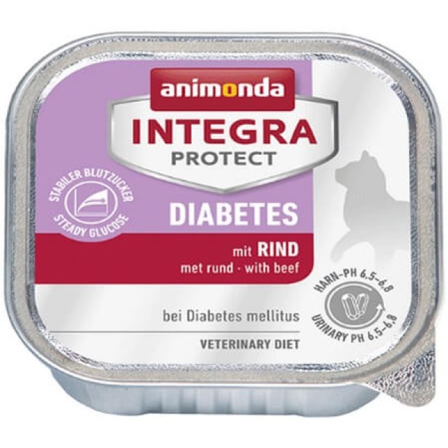 Animonda Ιntegra Protect Diabetes για γάτες με σακχαρώδη διαβήτη 100gr