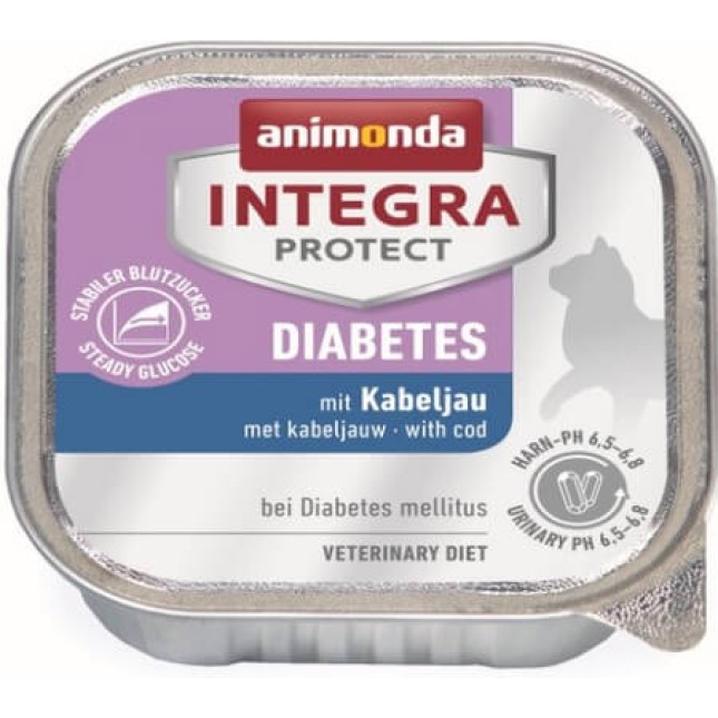 Animonda Ιntegra Protect Diabetes για γάτες με σακχαρώδη διαβήτη 100gr