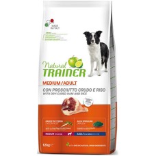 Natural Trainer για ενήλικους σκύλους μεσαίου μεγέθους με προσούτο 12kg Natural Trainer για ενήλικους σκύλους μεσαίου μεγέθους με προσούτο 12kg