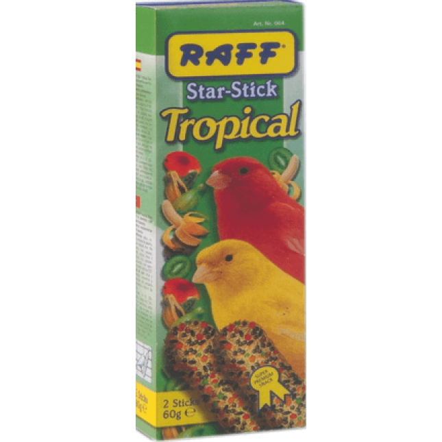Raff στικ-star canαrini tropical-για κανάρια με τροπικά φρούτα Raff στικ-star canαrini tropical-για κανάρια με τροπικά φρούτα