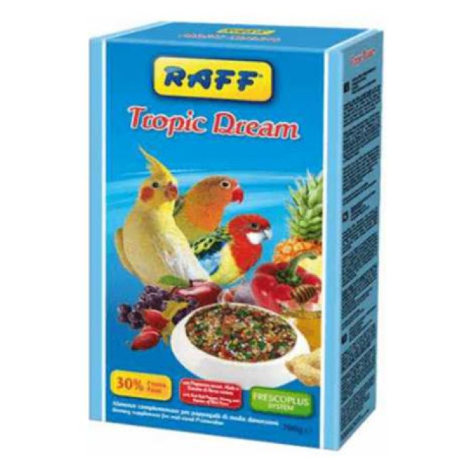 Raff tropic dream για μεσαίους παπαγάλους 800gr