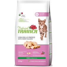 Πλήρης και ισορροπημένη τροφή για νεαρές γάτες από 7 έως 12 μηνών με κοτόπουλο 1,5kg