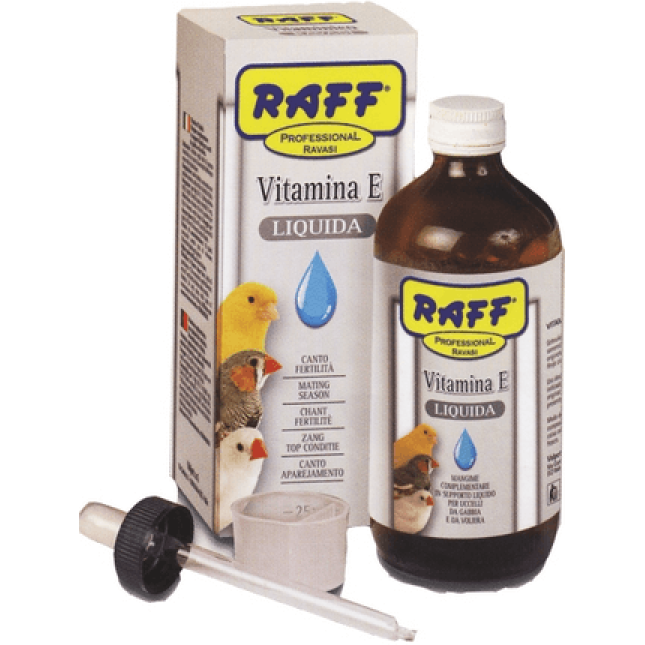 Raff βιταμίνη E υγρό για περίοδο αναπαραγωγής Raff βιταμίνη E υγρό για περίοδο αναπαραγωγής
