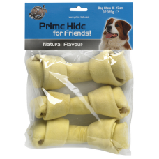 Prime Hide Knotted Bone Natural (15-17cm-3τμχ) Prime Hide Knotted Bone Natural (15-17cm-3τμχ)