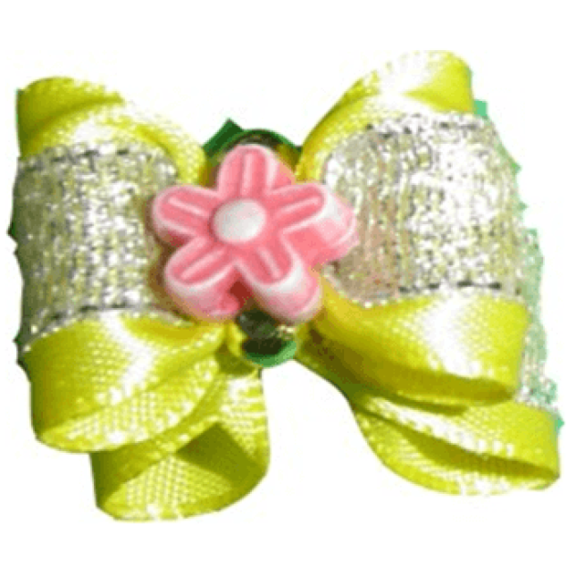 Doggy dolly φιογκάκι HB031C κίτρινο 1τμχ Doggy dolly φιογκάκι HB031C κίτρινο 1τμχ