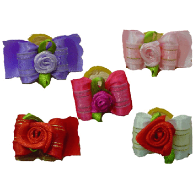 Doggy dolly φιογκάκι rose 1τμχ Doggy dolly φιογκάκι rose 1τμχ