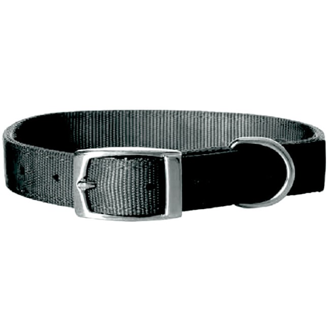 Dogness περιλαίμιο με αγκράφα MC1M μαύρο medium 2.0x45cm Dogness περιλαίμιο με αγκράφα MC1M μαύρο medium 2.0x45cm