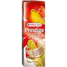 Versele-laga Prestige Στικς Καναρινιών με Αυγά και Κοχύλια 2x30gr