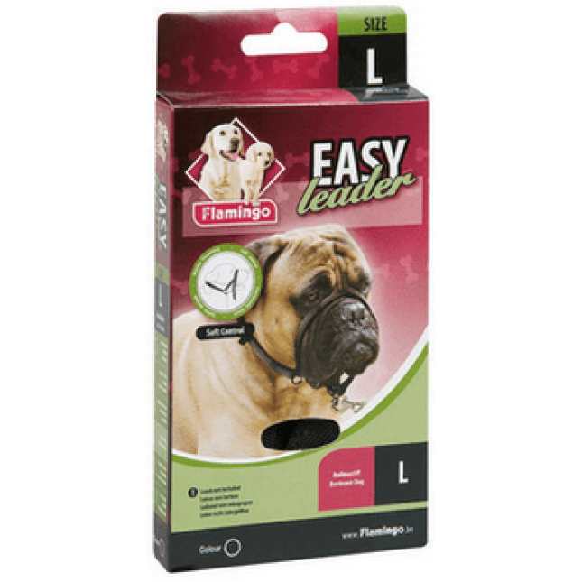 Flamingo περιλαίμιο εκπαιδευτικό easy leader l A:40cm B:50-65cmX20mmX2mm Flamingo περιλαίμιο εκπαιδευτικό easy leader l A:40cm B:50-65cmX20mmX2mm