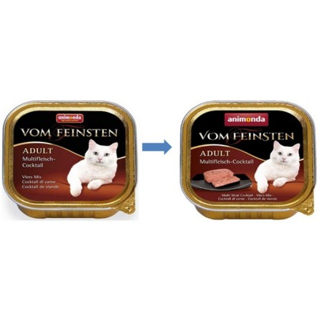 Animonda Classic γάτας κεσεδάκι με Κοκτέιλ κρεάτων 100gr Animonda Classic γάτας κεσεδάκι με Κοκτέιλ κρεάτων 100gr