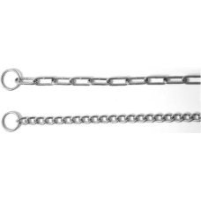 Πνίχτης χρωμίου μονής αλυσίδας 60cm x 4.0mm Πνίχτης χρωμίου μονής αλυσίδας 60cm x 4.0mm