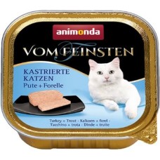 Animonda Castrated γάτας κεσεδάκι με Γαλοπούλα & Πέστροφα 100gr Animonda Castrated γάτας κεσεδάκι με Γαλοπούλα & Πέστροφα 100gr