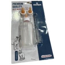 Zampa μπιμπερό με βουρτσάκι 50ml Zampa μπιμπερό με βουρτσάκι 50ml