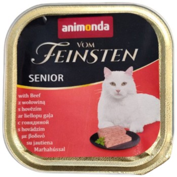 Animonda Senior γάτας κεσεδάκι με Βοδινό & Πουλερικά 100gr Animonda Senior γάτας κεσεδάκι με Βοδινό & Πουλερικά 100gr