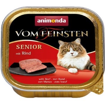 Animonda Vom Feinsten Senior κεσεδάκια διάφορων γεύσεων για ηλικιωμένες γάτες 100gr Animonda Vom Feinsten Senior κεσεδάκια διάφορων γεύσεων για ηλικιωμένες γάτες 100gr