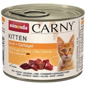 Animonda Carny Kitten κονσέρβα με μιξ Πουλερικών 200gr Animonda Carny Kitten κονσέρβα με μιξ Πουλερικών 200gr