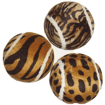 Natural μπάλα τέννις animal print 10cm Natural μπάλα τέννις animal print 10cm