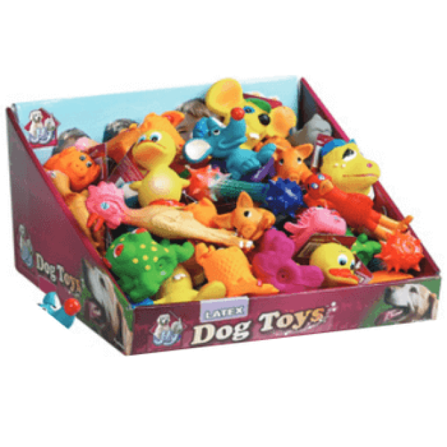 Παιχνίδια σκύλου λάτεξ joy toys 6-7cm Παιχνίδια σκύλου λάτεξ joy toys 6-7cm