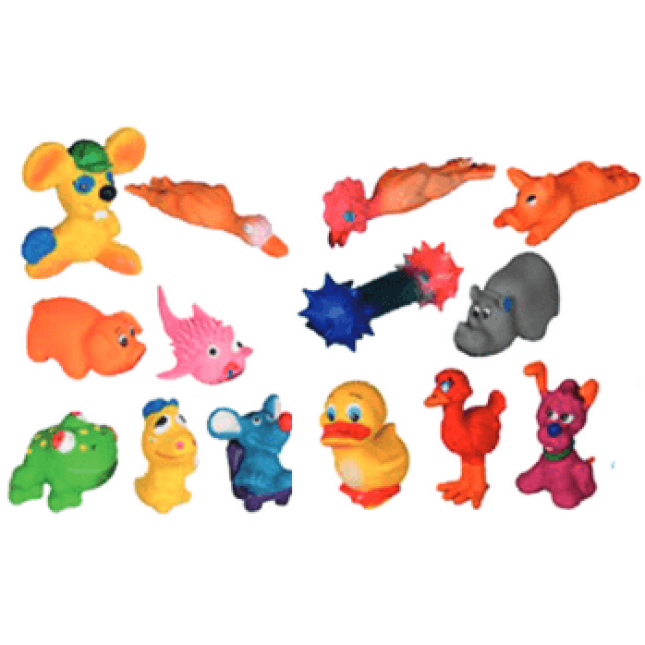 Παιχνίδια σκύλου λάτεξ joy toys 6-7cm Παιχνίδια σκύλου λάτεξ joy toys 6-7cm