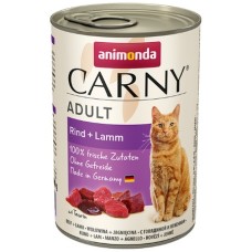 Animonda Carny Adult κονσέρβα με Βοδινό & Αρνί 400gr Animonda Carny Adult κονσέρβα με Βοδινό & Αρνί 400gr
