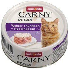 Animonda Carny Ocean κονσέρβα με Τόνος & Κόκκινες γαρίδες 80gr Animonda Carny Ocean κονσέρβα με Τόνος & Κόκκινες γαρίδες 80gr