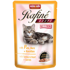 Animonda R.Soup Kitten με καρδιά γαλοπούλας & καρότο 100gr Animonda R.Soup Kitten με καρδιά γαλοπούλας & καρότο 100gr