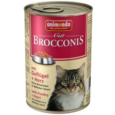 Animonda Broc. γάτας πουλερικά & καρδιά 400gr Animonda Broc. γάτας πουλερικά & καρδιά 400gr