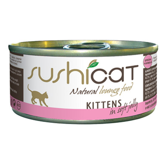 Nova f.sushicat για γατάκια σε ζελέ 70gr Nova f.sushicat για γατάκια σε ζελέ 70gr