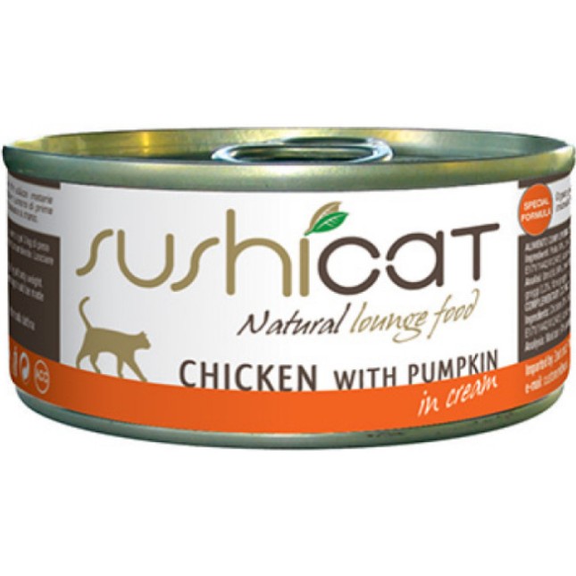 Nova f. sushicat κοτοπ. & κολοκύθα σε κρέμα 70gr Nova f. sushicat κοτοπ. & κολοκύθα σε κρέμα 70gr