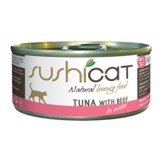 Nova f. sushicat τόνος & μοσχάρι σε νερό 70gr Nova f. sushicat τόνος & μοσχάρι σε νερό 70gr