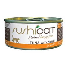 Nova f. sushicat τόνος & σουρίμι σε νερό 70gr Nova f. sushicat τόνος & σουρίμι σε νερό 70gr