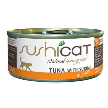 Nova f. sushicat τόνος & σουρίμι σε νερό 70gr Nova f. sushicat τόνος & σουρίμι σε νερό 70gr