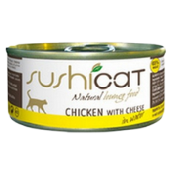 Nova f. sushicat κοτόπουλο & τυρί σε νερό 70gr Nova f. sushicat κοτόπουλο & τυρί σε νερό 70gr