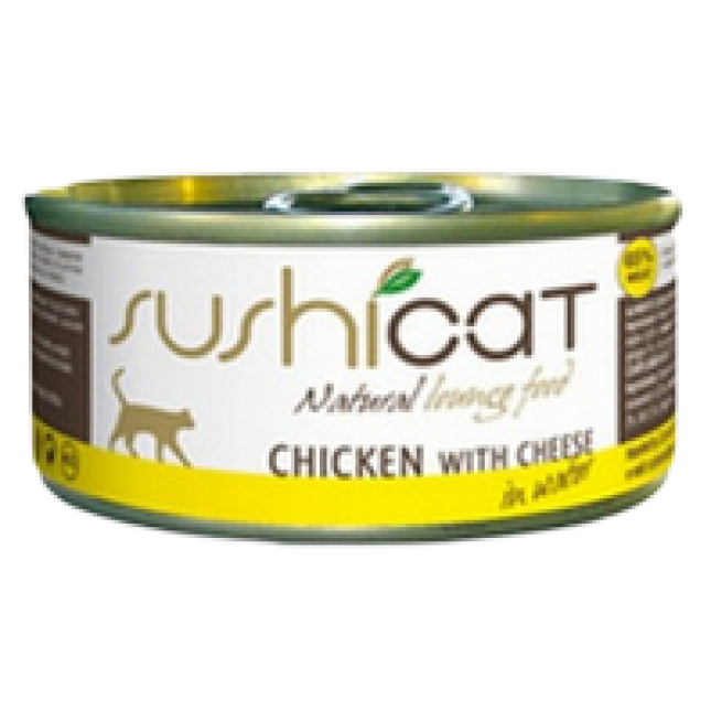Nova f. sushicat κοτόπουλο & τυρί σε νερό 70gr Nova f. sushicat κοτόπουλο & τυρί σε νερό 70gr