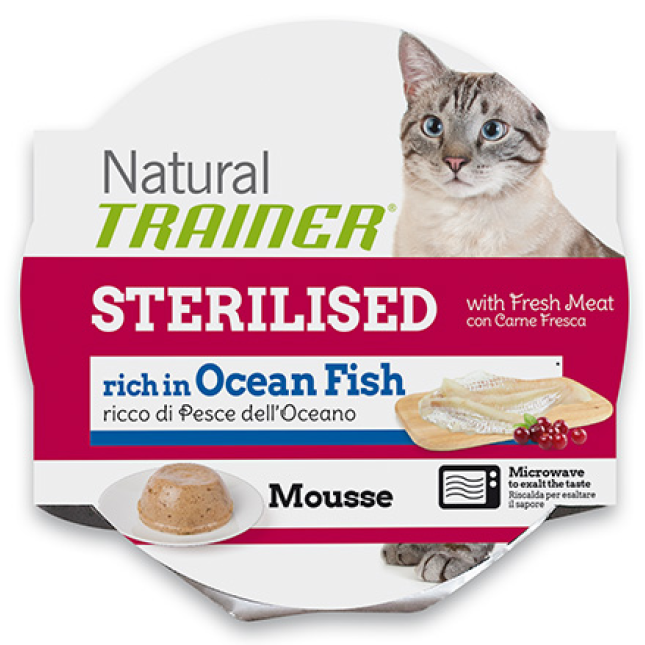 Nova f. trainer natural cat mousse