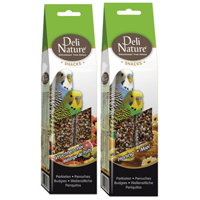 Deli Nature νόστιμο και υγιεινό snack, γεμάτο θρεπτικά συστατικά για παπαγαλάκια Deli Nature νόστιμο και υγιεινό snack, γεμάτο θρεπτικά συστατικά για παπαγαλάκια