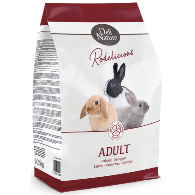 Deli Nature 5 Star μίνι κουνέλια 2.5kg Deli Nature 5 Star μίνι κουνέλια 2.5kg