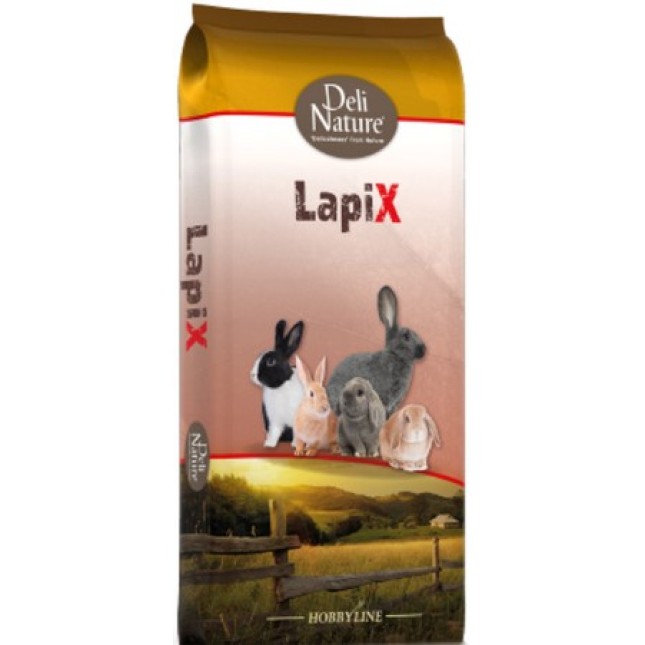 Deli Nature Dinner Ισορροπημένο πλήρες μείγμα για κουνελάκια και κουνέλια νάνους Deli Nature Dinner Ισορροπημένο πλήρες μείγμα για κουνελάκια και κουνέλια νάνους